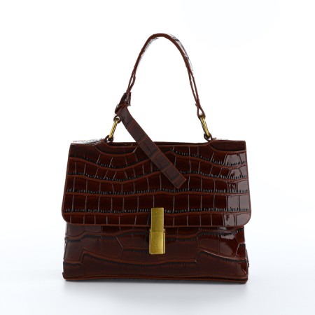 Bag-mixer on the valve, long belt, brown color