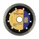 Disk diamond cutting tundra pro, increased resource, Turbo, dry cut, 125 x 22 mm