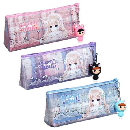 School Penal on the zipper "Anime", mix