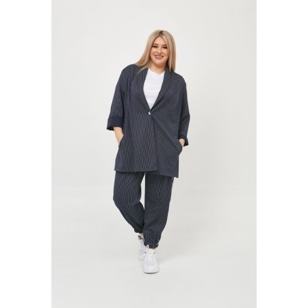 Female jacket, size 54, blue color-1