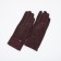 Gloves are female, dimensionless, without insulation, brown color