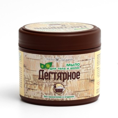 Body and hair soap Nevskaya cosmetics "Degtyar", 300 ml