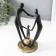 Polystone souvenir "Strength in unity" Black 12x17.5x26.5 cm