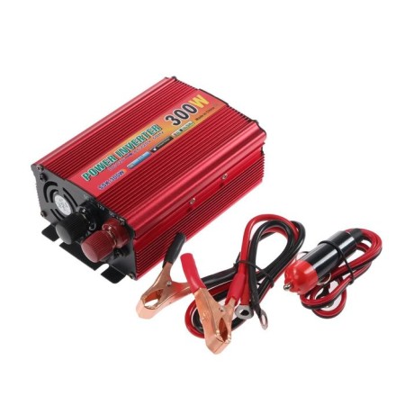 Voltage converter 12/220 V, 300 W, USB output