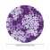 Tables on the table "Bright Lilac, Round, Oxford, elastic band, size 120x120 cm, diameter 75-100 cm