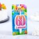 Candle in the cake "anniversary", 9.7 cm, number 60