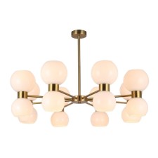 Ceiling light Gerhort G11071/16COP WT, 16x60W, E27, 51x89x89 cm, bronze color