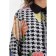Female shirt, size 50, white color, black