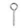 Shurup-ring Stroybat, white zinc, 6x70 mm