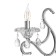 Lamp wall -mounted burea pelry 13x29x45, 1x60W E14, chrome