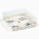 Box for Musser cakes "Cozy New Year", 17.8 x 17.8 x 6.5 cm, New Year