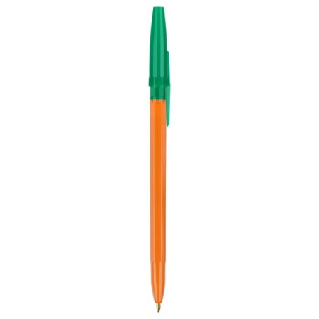 A set of ballpoint pens "Optima" 4pcs., 04 pr., 1.0mm, orange corps, with a Euro suspension-3