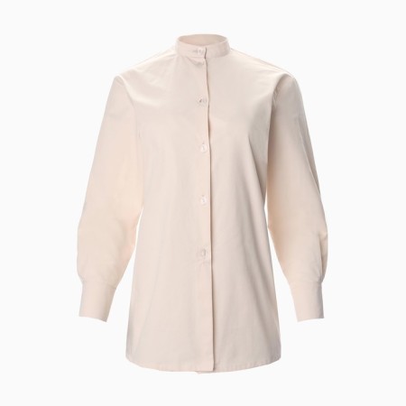 Women's shirt minku: casual collection beige color, pr 44-5