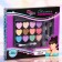 Cosmetics set for girls: shadows, brush, applicator