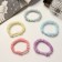 Hair gum "Anet" classics, 5 cm, mix