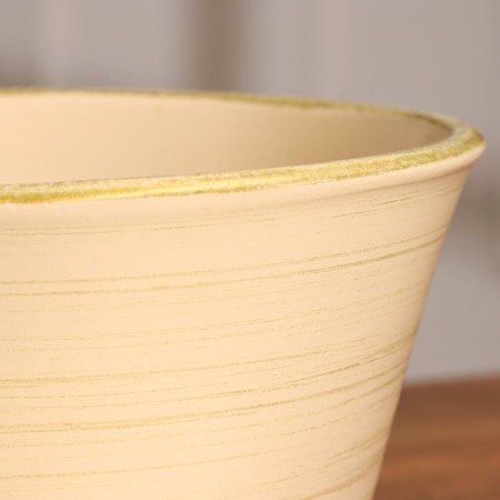 Flower pot "Messina" beige-zoloto 1.4 liters-2