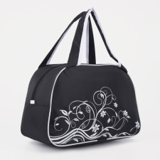Sports bag, lightning department, black/white color