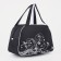 Sports bag, lightning department, black/white color