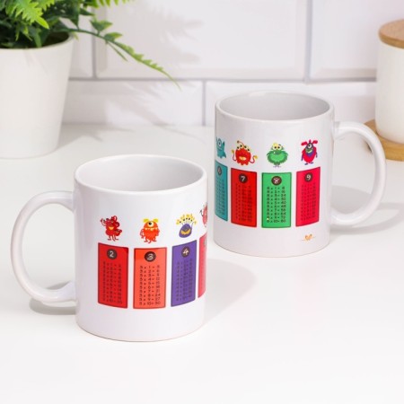 Sublimation mug "Detachment table", 320 ml, with application