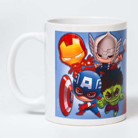 Sublimation mug, 350 ml "strong as dad", avengers-2