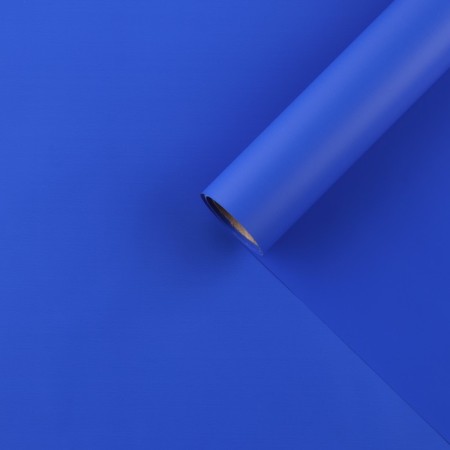Flower Flower Flower Packing matte "Indigo", 0.5 x 8 m