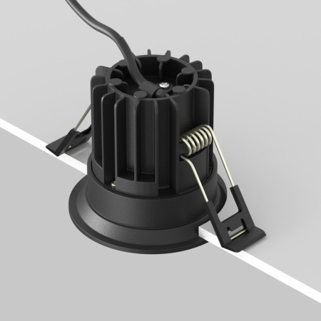 The built-in lamp Technical DL058-7W4K-B, 7W, 6x6x5.3 cm, LED, 470LM, 4000K, black color black-7