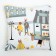Pillowcase decorative Ethel Fantasy Town, 40 x 40 cm, 100% cotton, mix