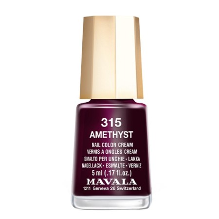 Nail polish Mavala, tone 315 amethyst