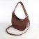 Women's bag Textura, baguette, small size, brown color