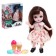 Fashionable hinge doll "Alena on a walk" with accessories, mix
