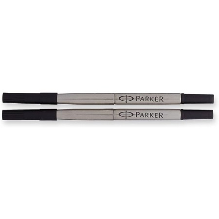 Roller Roller Parker Quink Rb Z01, Feat M, 0.7 mm, black ink, blister (2pcs)-2