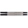 Roller Roller Parker Quink Rb Z01, Feat M, 0.7 mm, black ink, blister (2pcs)