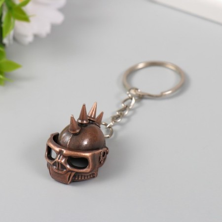 Breek Metal "Skull with a Iroquois" helmet opens 2.5x2.5x3.2 cm