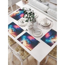A set of napkins for setting the table 
