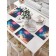 A set of napkins for setting the table "Salute in winter", rectangular, size 32x46 cm, 4 pcs