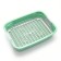 Toilet with a grid, 45x34x15 cm, gray/olive