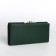 Women's wallet on a magnet, the color is dark green