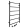 Electric towel Zein PE-04, Classic, 500x800 mm, 6 crossbars, black