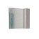Mirror cabinet for bathroom dominoes UNO 80, gray oak, left/right