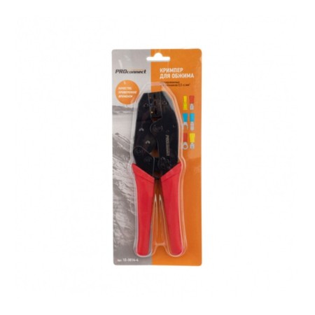 Crimper ProConnect HT-336 H, to squeeze the isolated autocram, 0.5-6 mm²-3