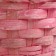 Wicker basket, D13 x H9.5/28cm, bamboo, light pink