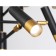 LED ceiling LED with Ambrella Light, Linetech, FL51649, LED, 98 W, 7350LUM, 3000-6400K, gold, gold