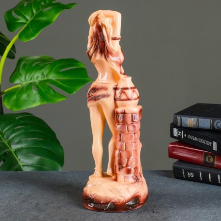 Figure "Virgin with a jug" large 13x13x39cm-2