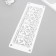 Stencil of stencil "pattern" 11x32 cm