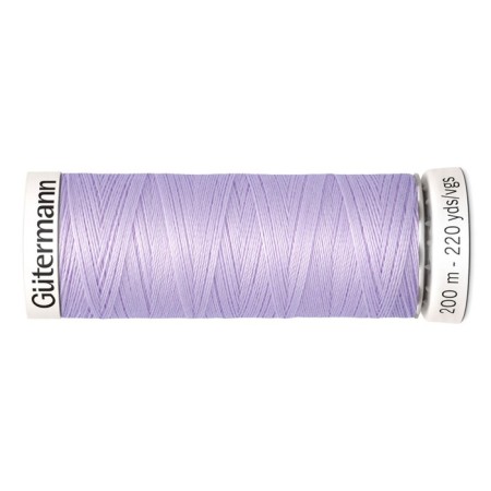 SEW-HALL thread for all materials, 200 m, 748277 (442 White-Landeous)
