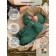 Knitted Knitted Children's Pure Love Tot, height 74 cm, green color