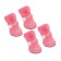Eleans boots, set 4 pcs, size 4 (sole 5.5 x 4.5 cm) pink