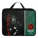 Folder with A4 handles, 330 x 260 x 75 mm, plastic, pens, Calligrata "Anime Fighter"