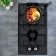 Hon surface Delvento V30H20G001, gas, 2 burners, dark gray