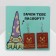 Acryl Earrings "Clown Certificate", red-yellow color